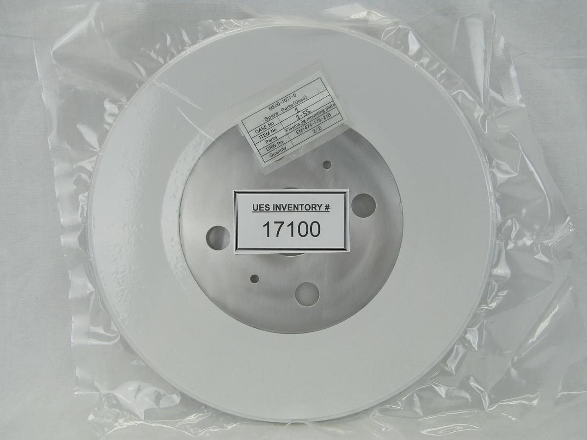 Ulvac Technologies EM1474-176-21B Plasma Jig Mounting Plate Ceraus ZX-1000 New