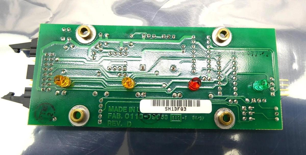 Used AMAT Applied Materials 0100-09058 Operator Control Panel PCB Working Surplus