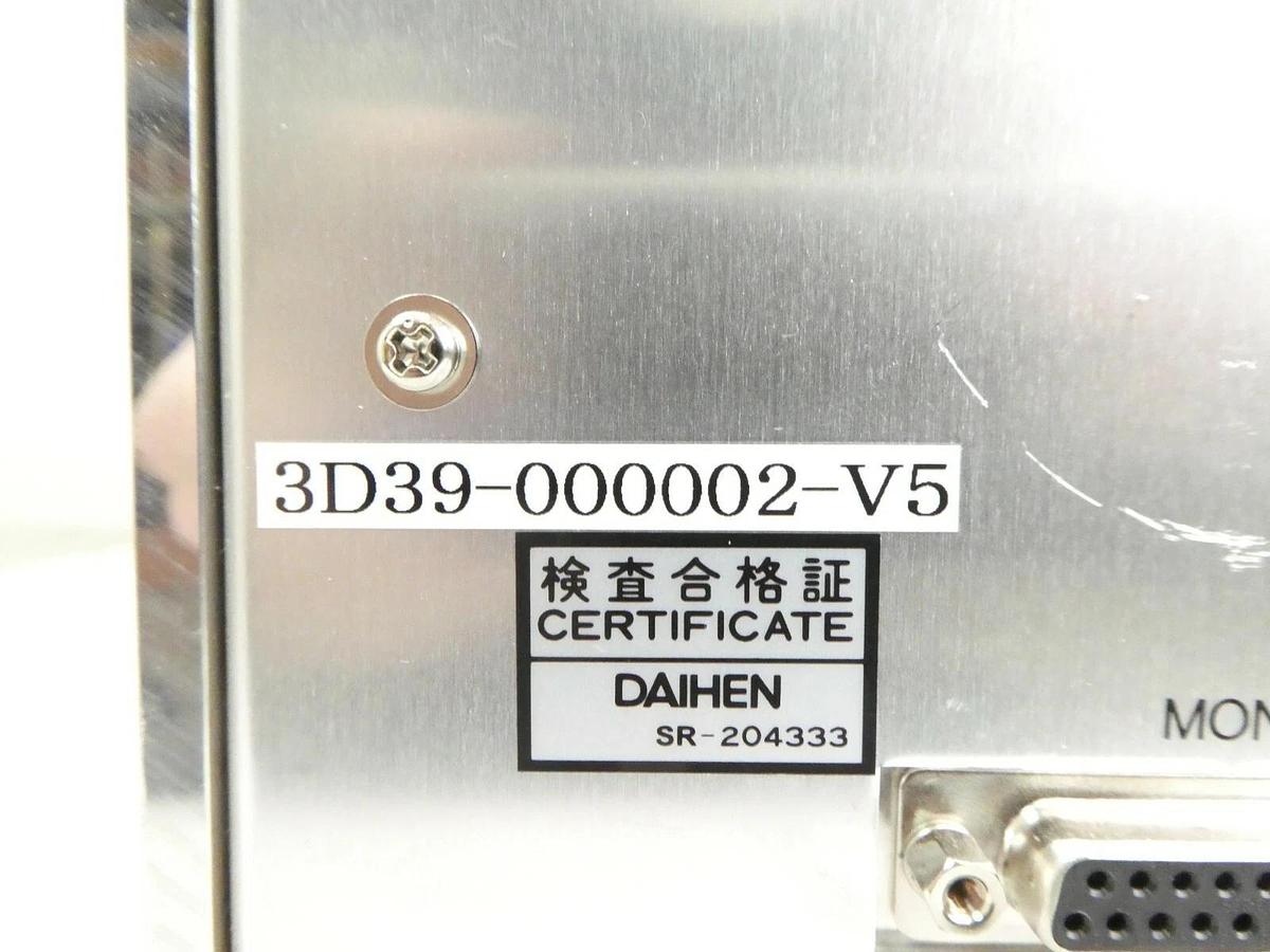 Used Daihen RMN-50T-V RF Auto Matcher TEL Tokyo Electron 3D39-000002-V5 Copper As-Is