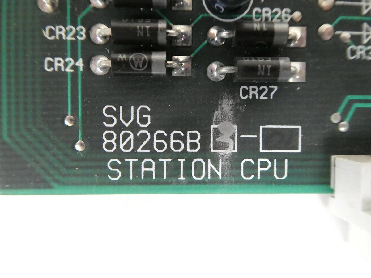 Used SVG Silicon Valley Group 80266B3-01 Stack Bake Station CPU PCB Card 90S As-Is