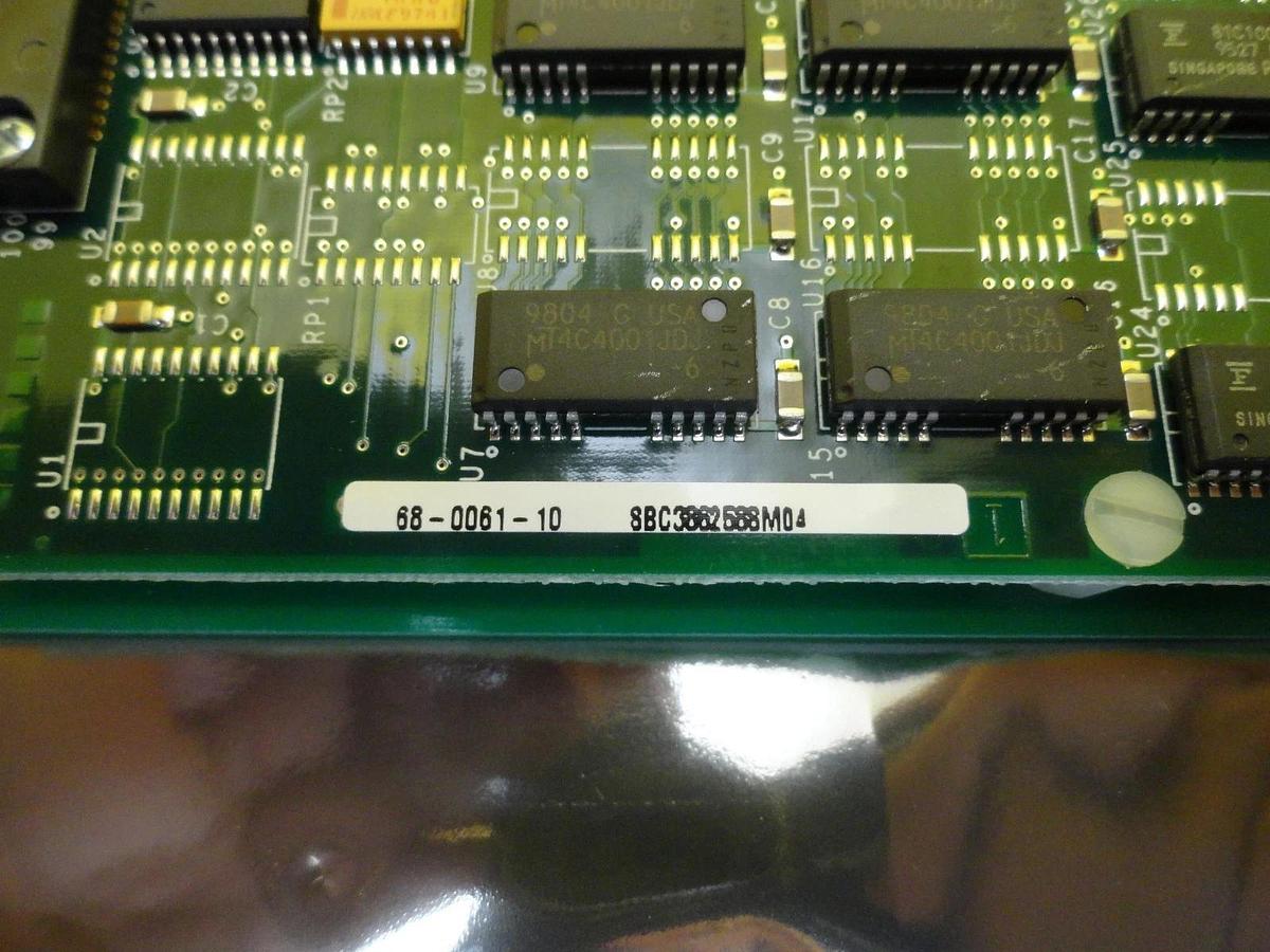 Used RadiSys 68-0061-10 Single Board Computer SBC 386/258 U43L-2 Orbot WF 736 Used