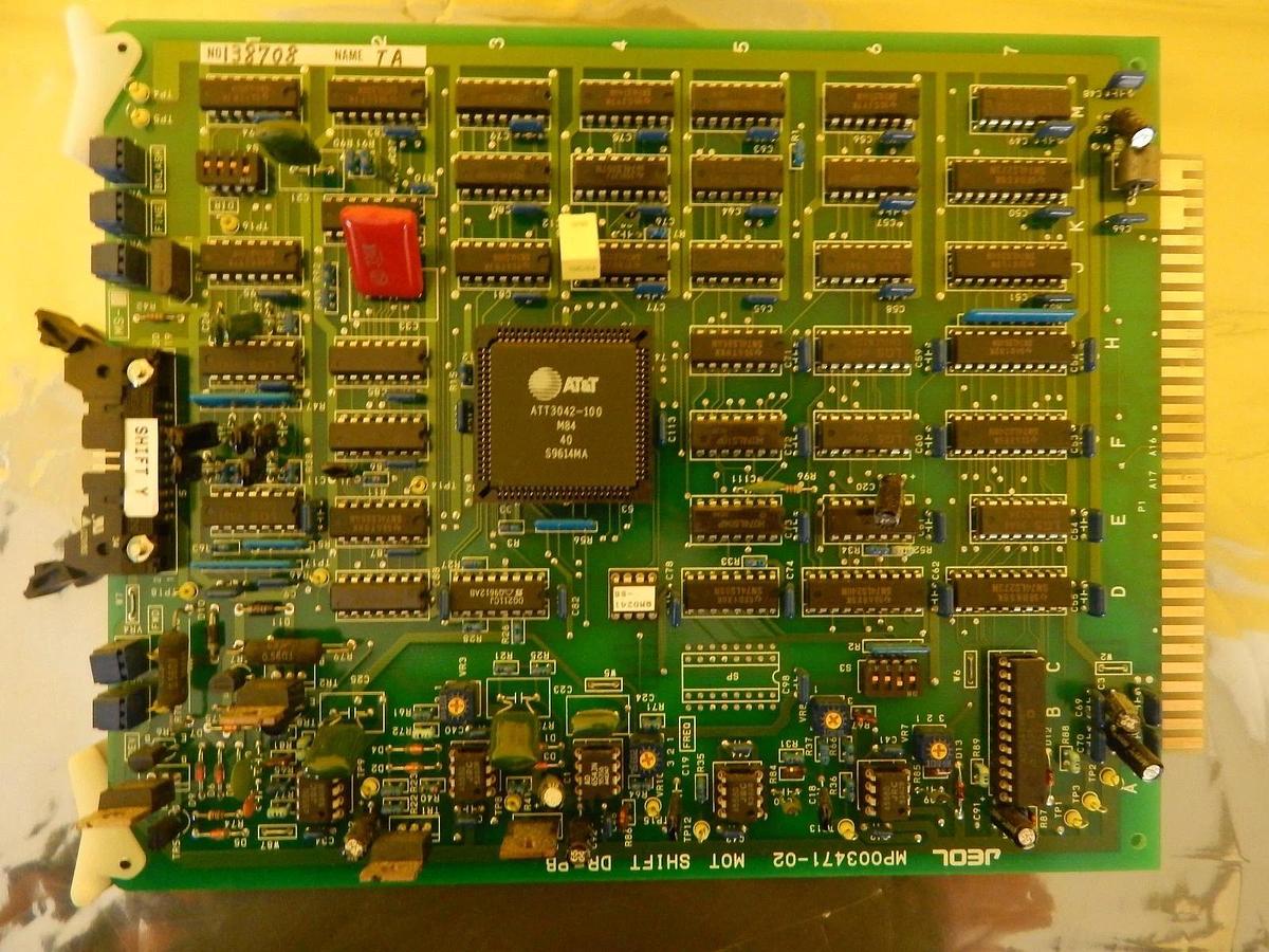 Used JEOL MP003471-02 MOT SHIFT DR PB Board PCB Card SHIFT Y TA JEM-2010F Working
