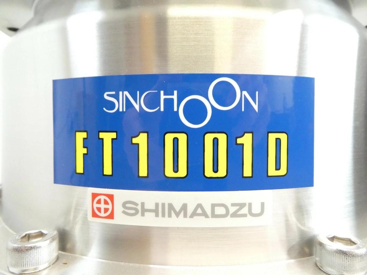 Used Shimadzu FT-1001D Turbomolecular Pump SINCHOON Turbo Untested Surplus