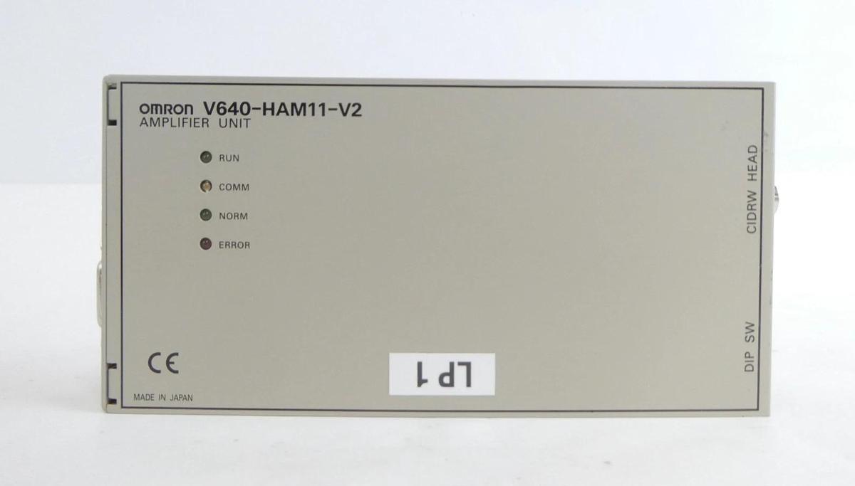 Used Omron V640-HAM11-V2 Amplifier Unit Assembly V640 Series Lot of 5 Working