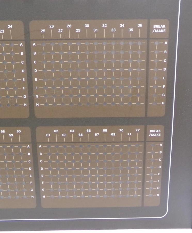 Used Keithley 707 Switching Matrix Mainframe with 7172 8x12 Low Current Working