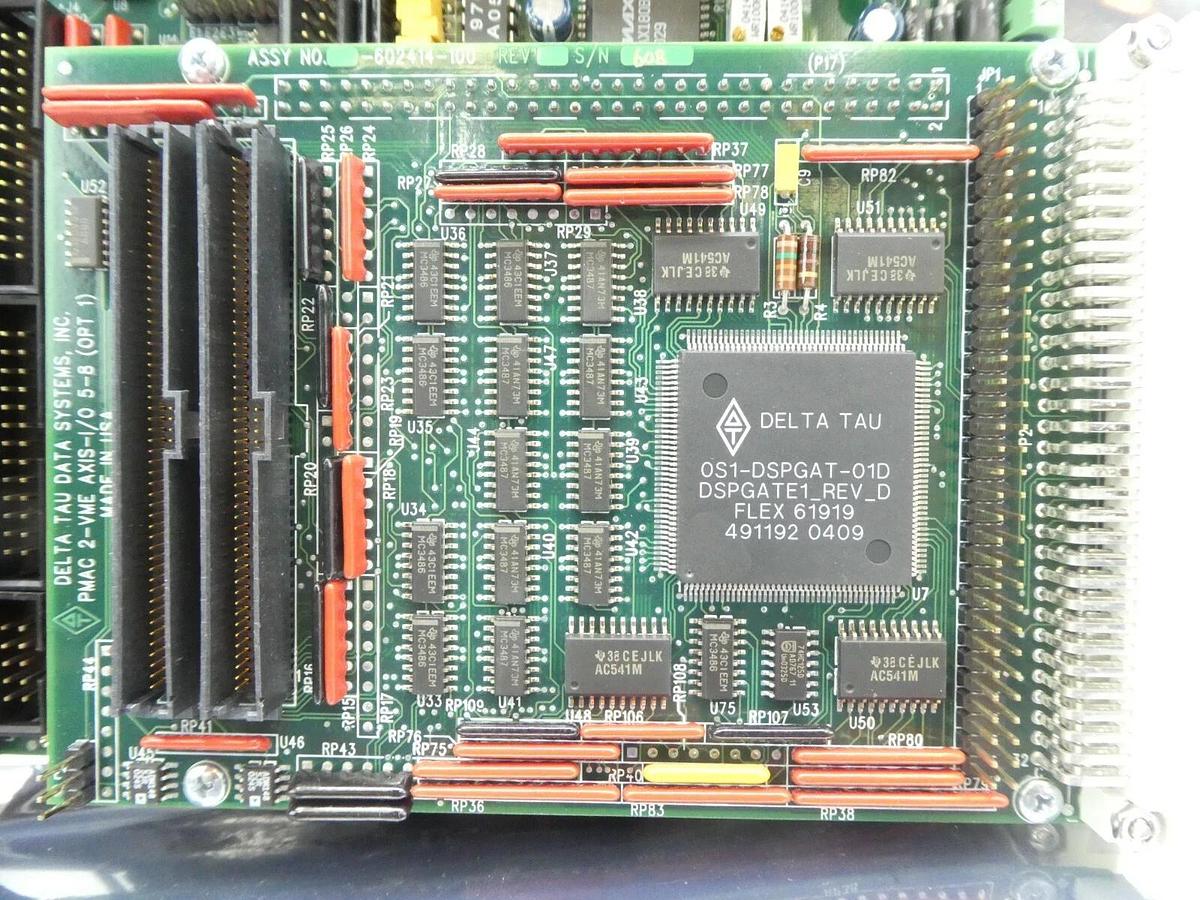 Used Delta Tau 602413-101 PCB Card PMAC 2-VME 500-22555-000 KLA-Tencor eS31 Working