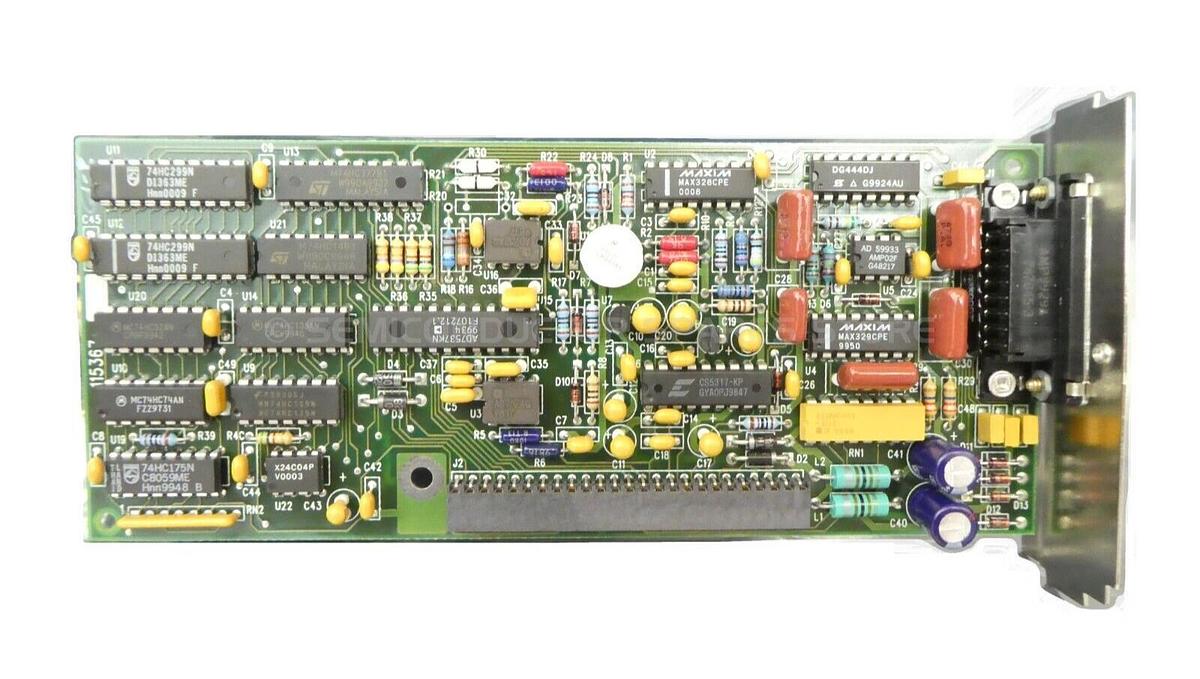 Used MKS Instruments 115367-G1-E Transducer Controller PCB Card Working Surplus