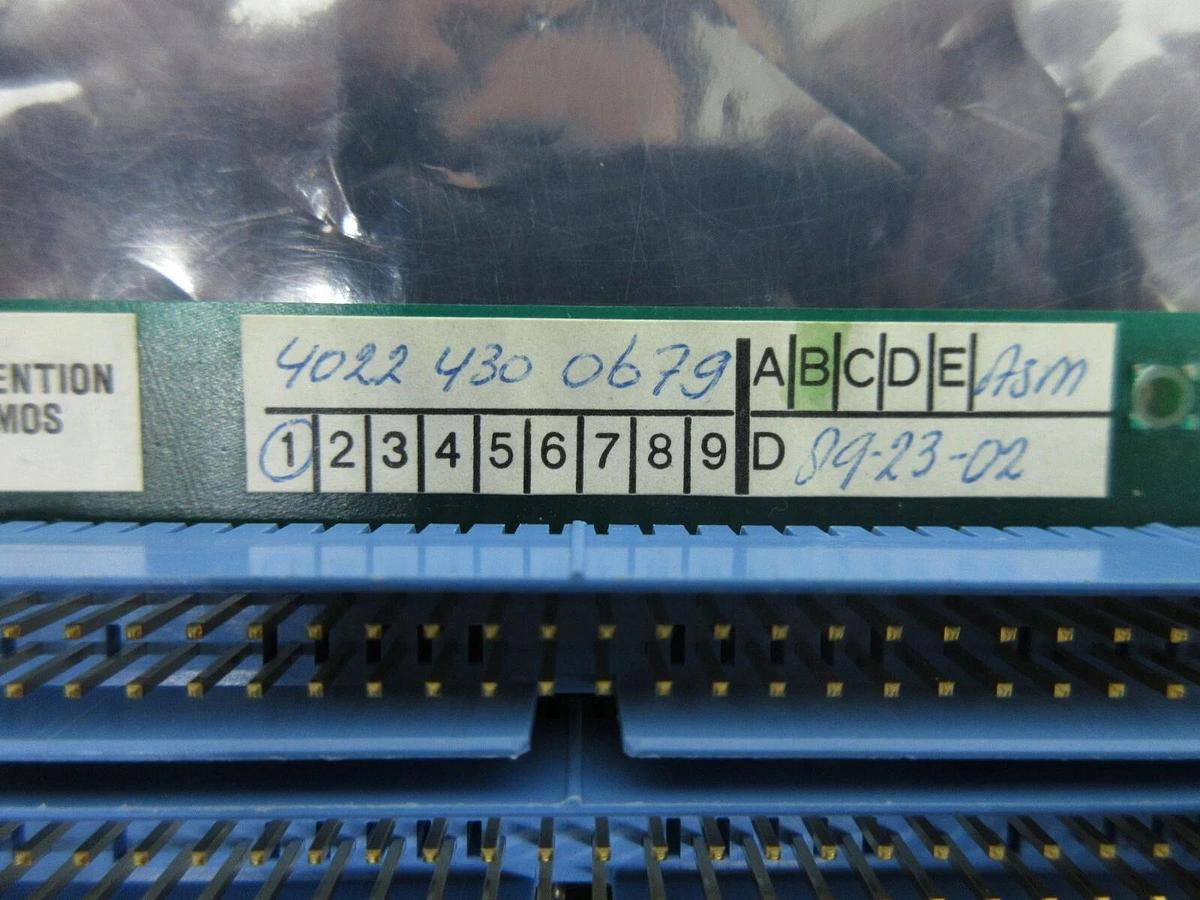 Used ASML 4022.430.0679 Backplane Board PCB PAS 5000/2500 Wafer Stepper Used Working