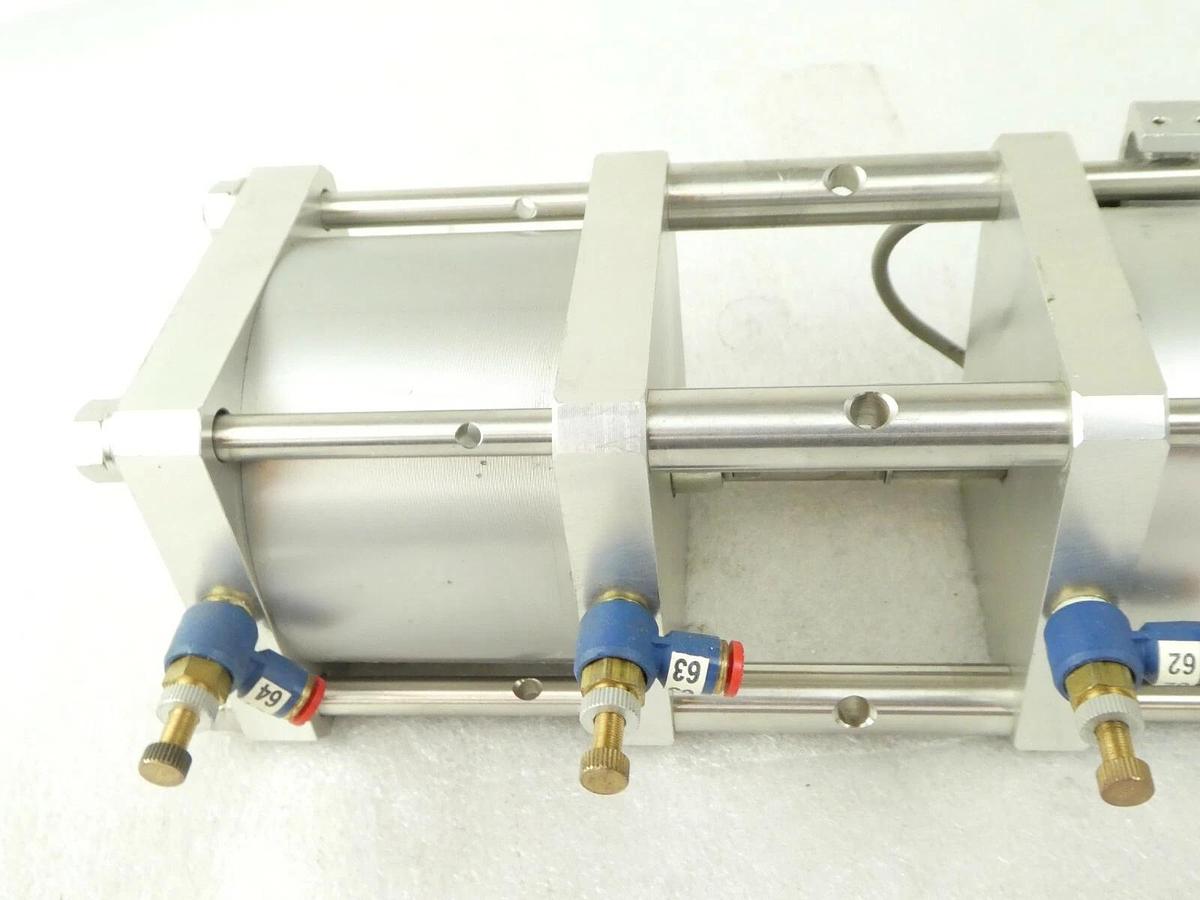 Used Canon Anelva A12-00776-05A Bellows Cylinder 80x60 ST Set of 4 for 1015i Working