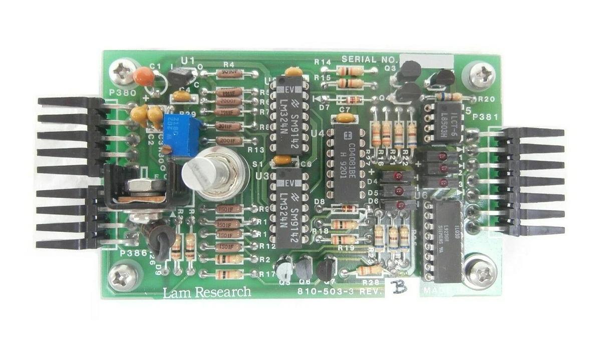 Used Lam Research 810-503-3 RF Automatch Controller PCB 710-503-3 Working Surplus
