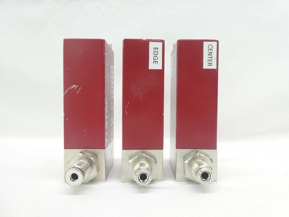 Used STEC SV-P1203 Pneumatic Flow Controller SV-P1000 Reseller Lot of 3 Working Spare
