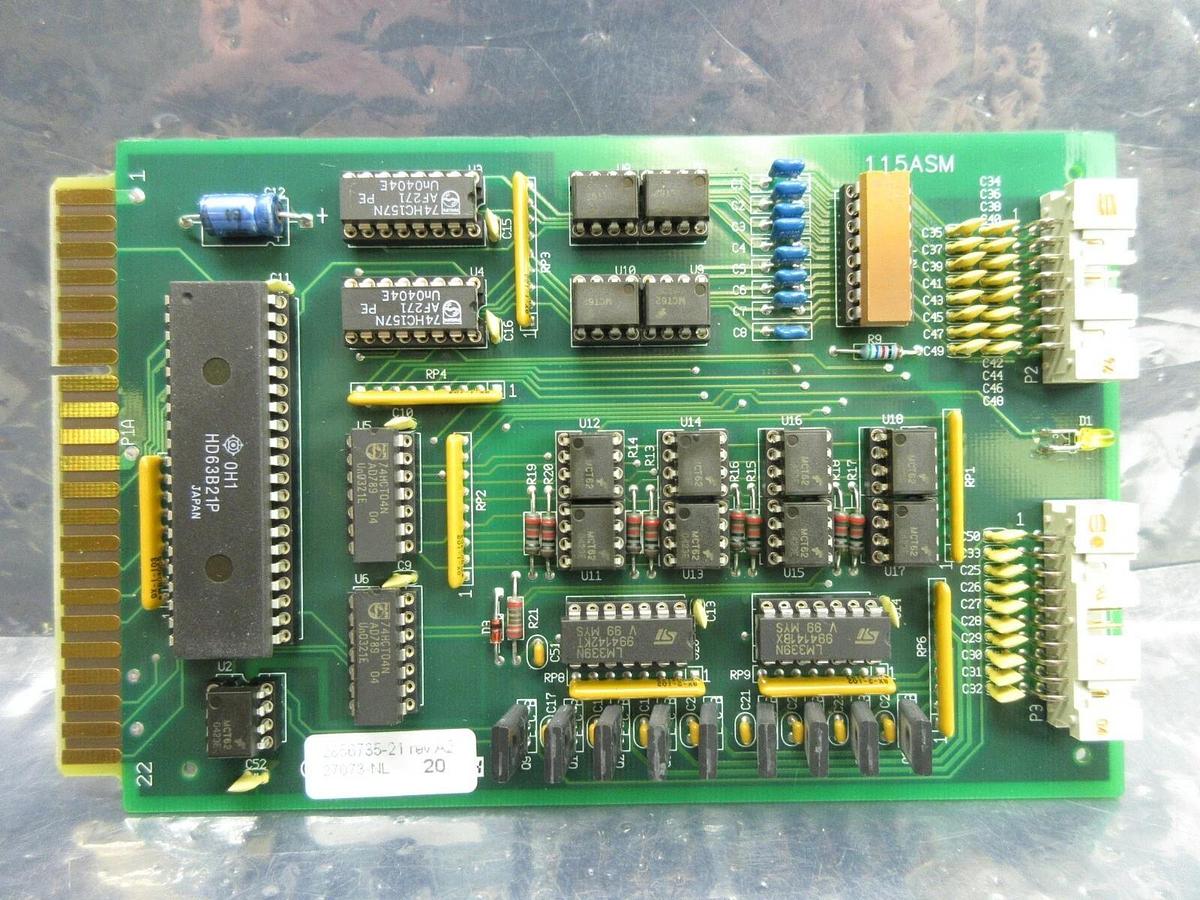 Used ASM Advanced Semiconductor Materials 2856735-21 Processor PCB Card 115ASM Used