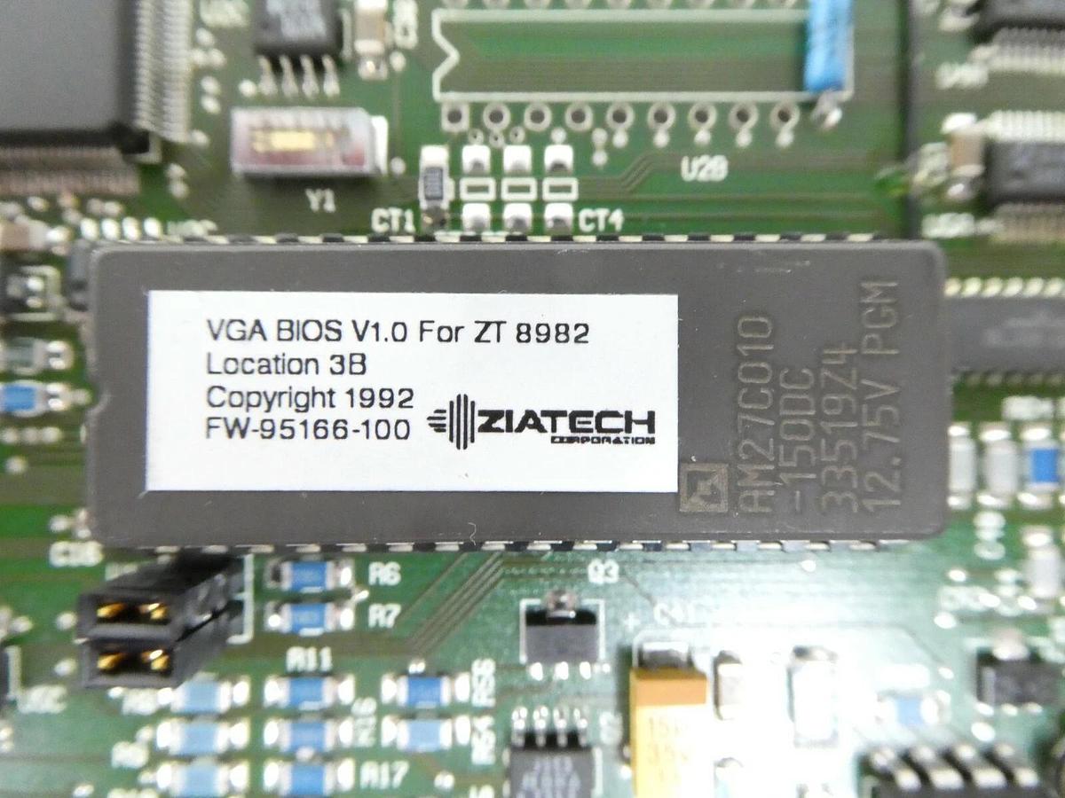 Used Ziatech ZT 8982 VGA/FPD Interface PCB Card Varian 350D Ion Implanter Working