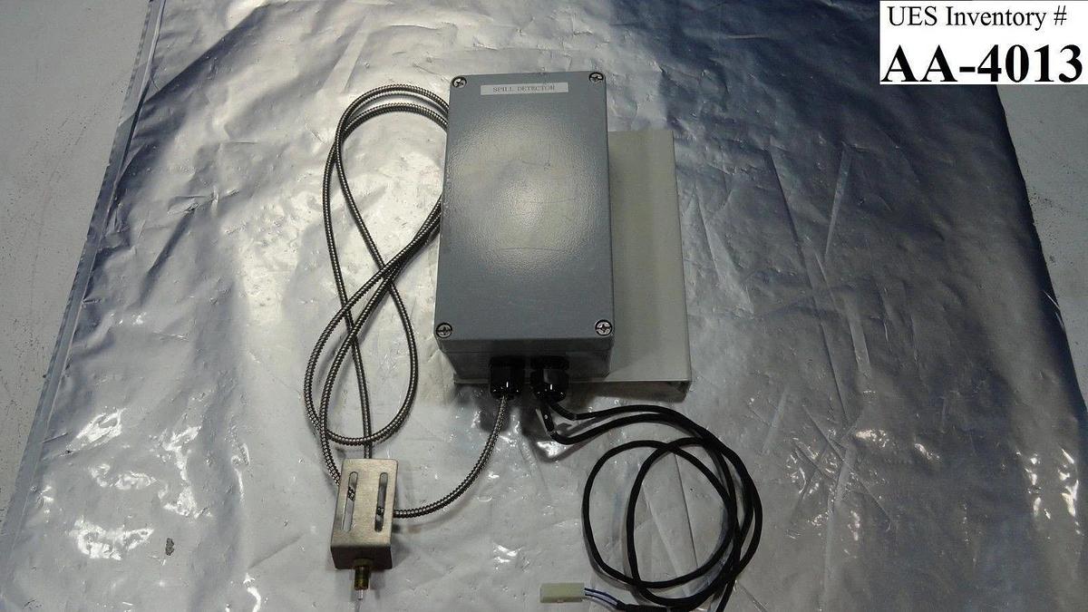 Used Schumacher 1471-0110A Spill Detector SDM & Fiber Optic Cable Kokusai DJ-1203V
