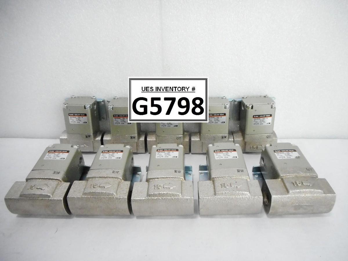 SMC VNC204A-10A-B Coolant Valve Reseller Lot of 10 New