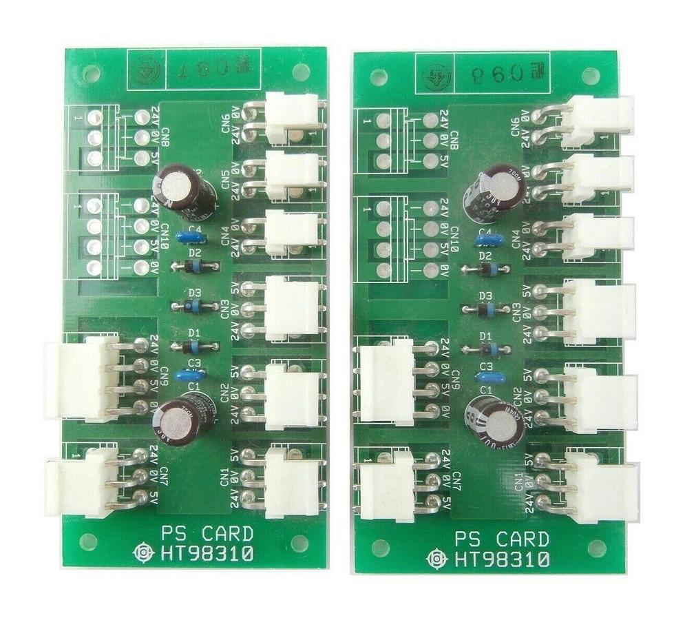 Used Hitachi HT98310 PCB Rack Power Supply PCB PS CARD Set of 2 M-712E Working Spare