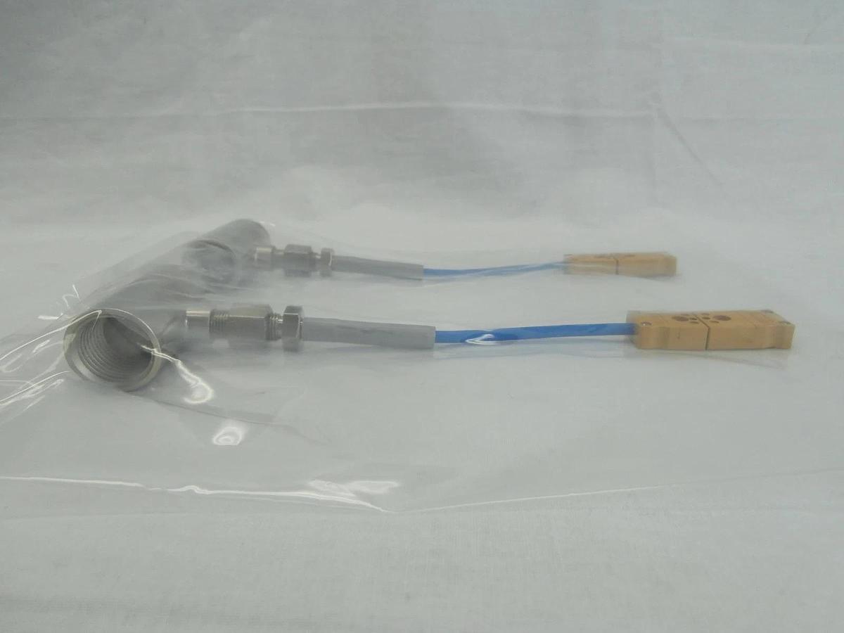 Ulvac Technologies ST-Z-K-001 K Sheath Thermocouple Set of 2 Ceraus ZX-1000 New