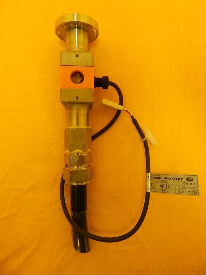 Used Toflow Helical Flow Inline Flow Meter 0.5~5L/min Used Working