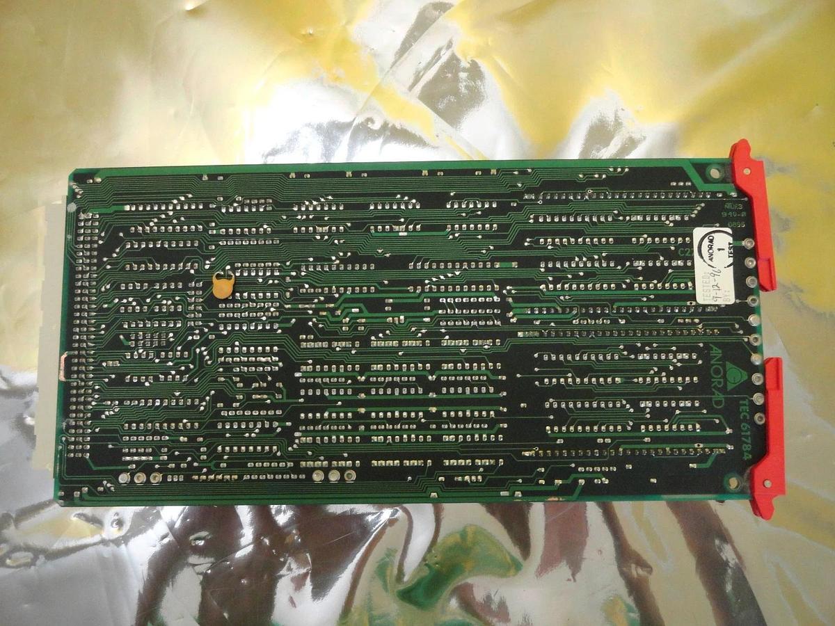 Used Anorad C27363 Dual Axis Front End Logic PCB Card B27843 AMAT Orbot WF 720 Used