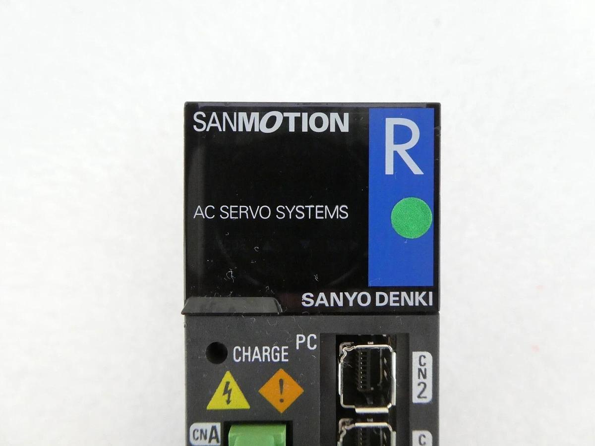 Used Sanyo Denki RS2A01A0AA0 AC Servo Amplifier SANMOTION R AMAT Working Surplus