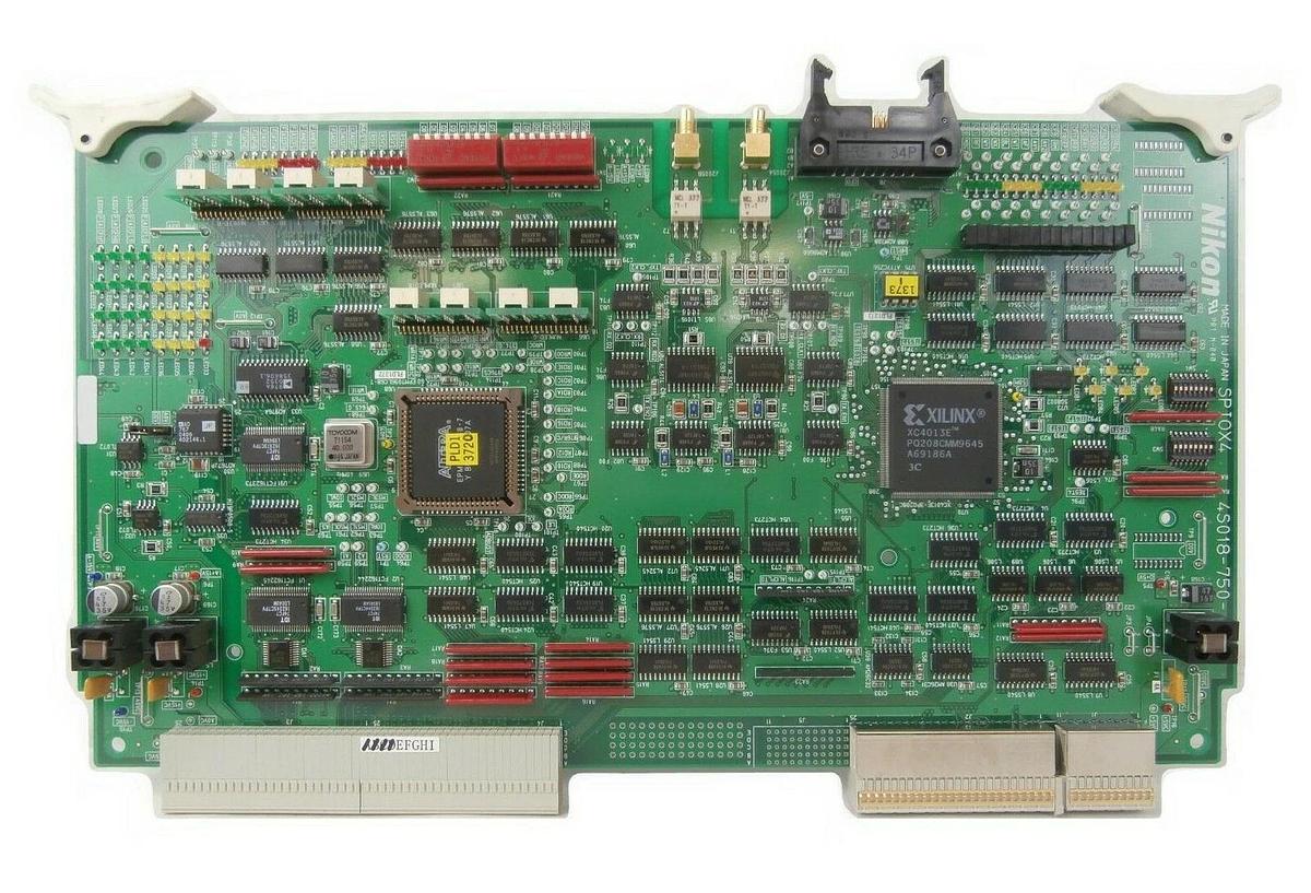 Used Nikon 4S018-750 I/O PCB Card SPIOX4 4S700-994 4S700-995 NSR-S307E Working