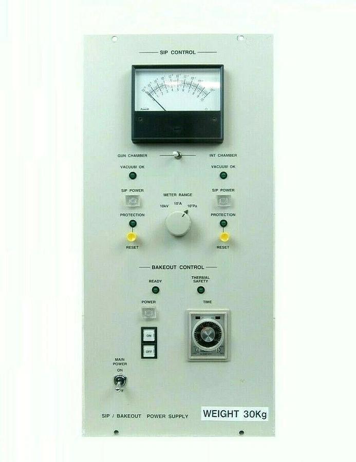 Used JEOL SIP Control SIP/BAKEOUT Power Supply JWS-7555S Wafer Defect SEM Working