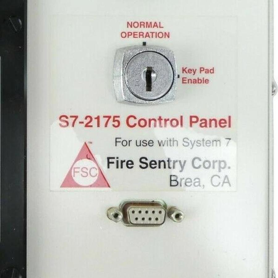 Used Fire Sentry S7-2175 System 7 Control Panel Honeywell Working Surplus