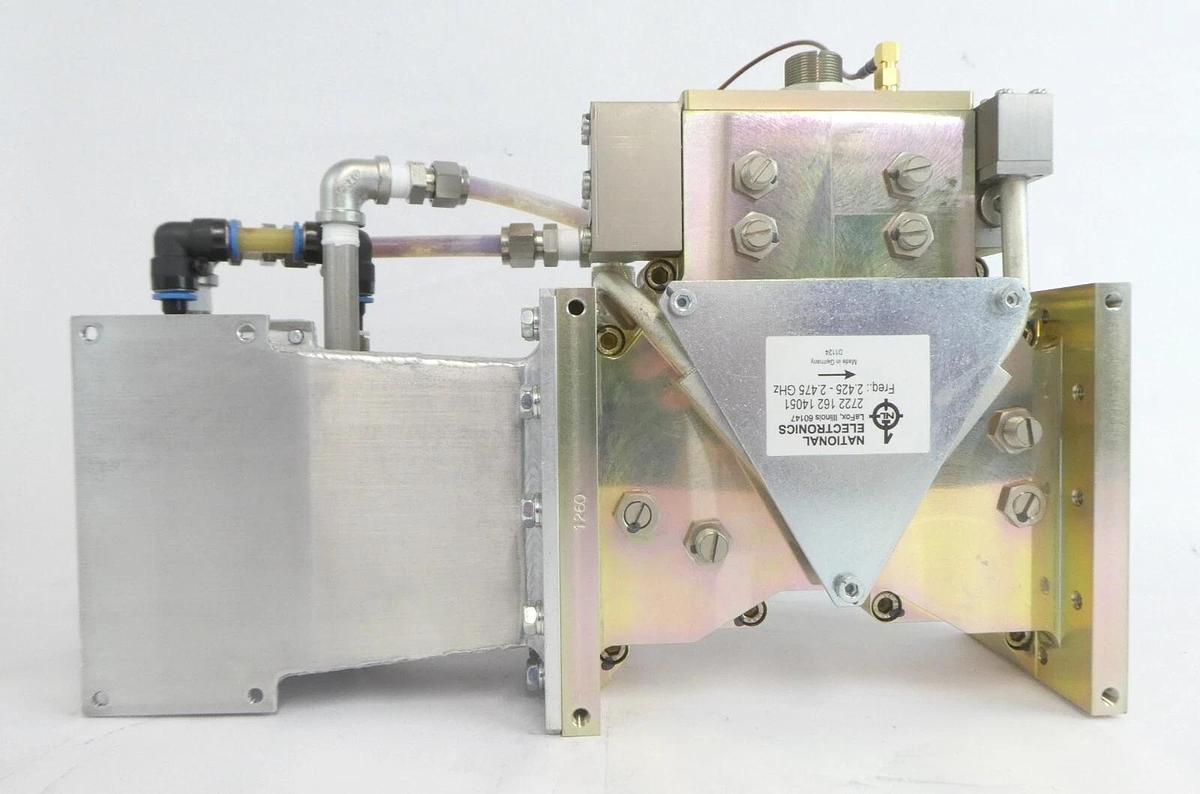 Used National Electronics 2722-162-14051 RF Microwave Waveguide w/Magnetron As-Is