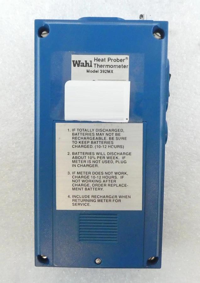 Used Wahl 392MX Platinum-RTD Digital Heat Prober Thermometer Model 392 Working Spare