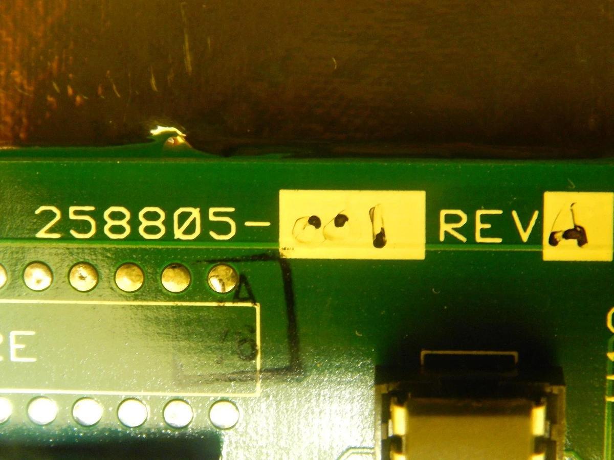 Used Electroglas 258805-001 Cold Sort AUX CONT PCB Card 4085X Horizon Used Working