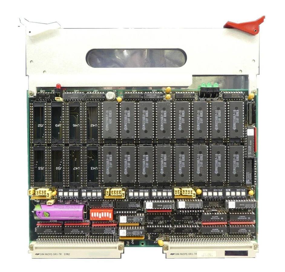 Used Xycom 70110-003 SRAM 512K PCB Card 71110B-001 1099000-3697-REF Working Surplus