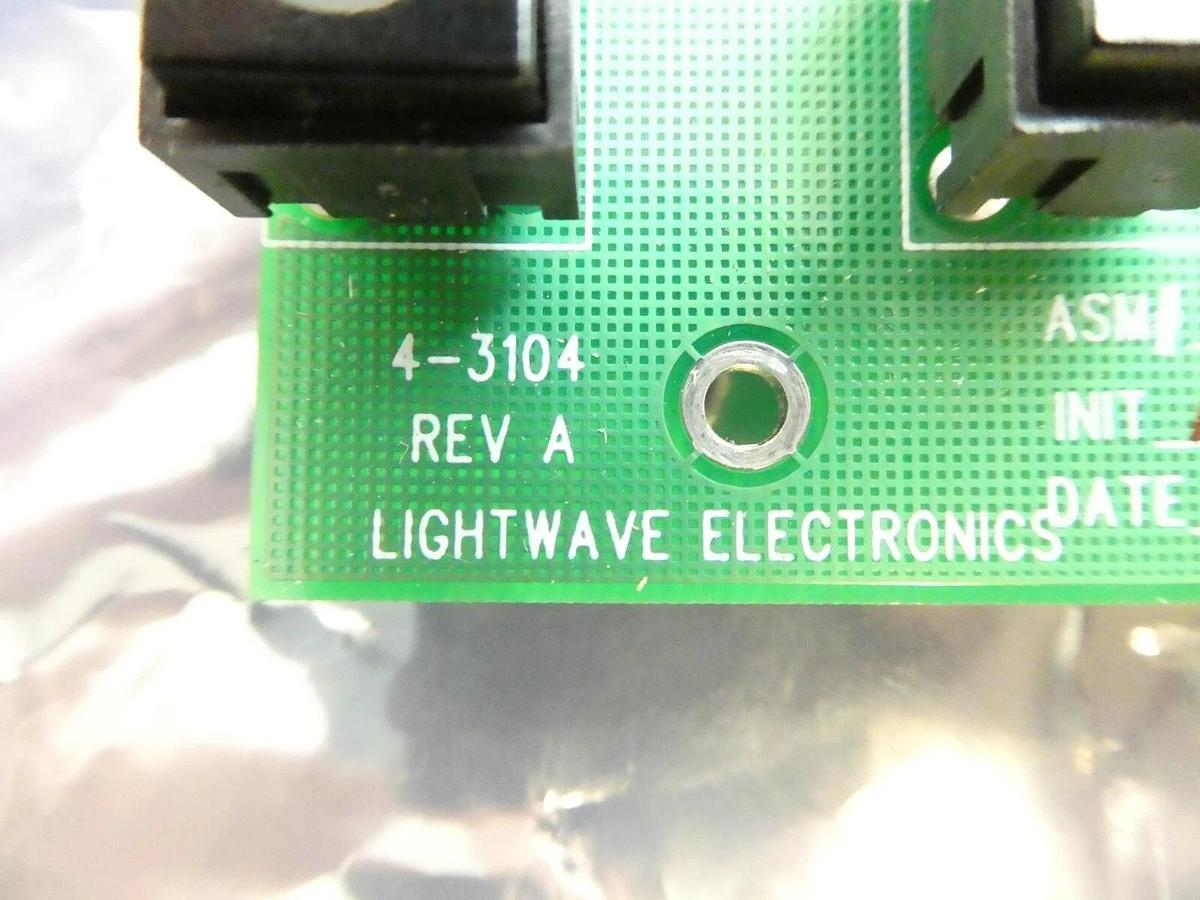 Used Lightwave Electronics 4-3104 Control PCB JDS Uniphase QB-PS-4919D Working Spare
