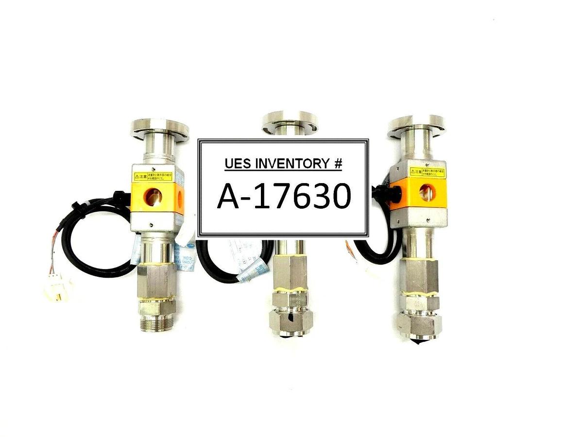 Used Tokyo Flow Meter HF-M30 Helical Inline Flow Meter 2 ~ 20 L/min Lot of 3 Working