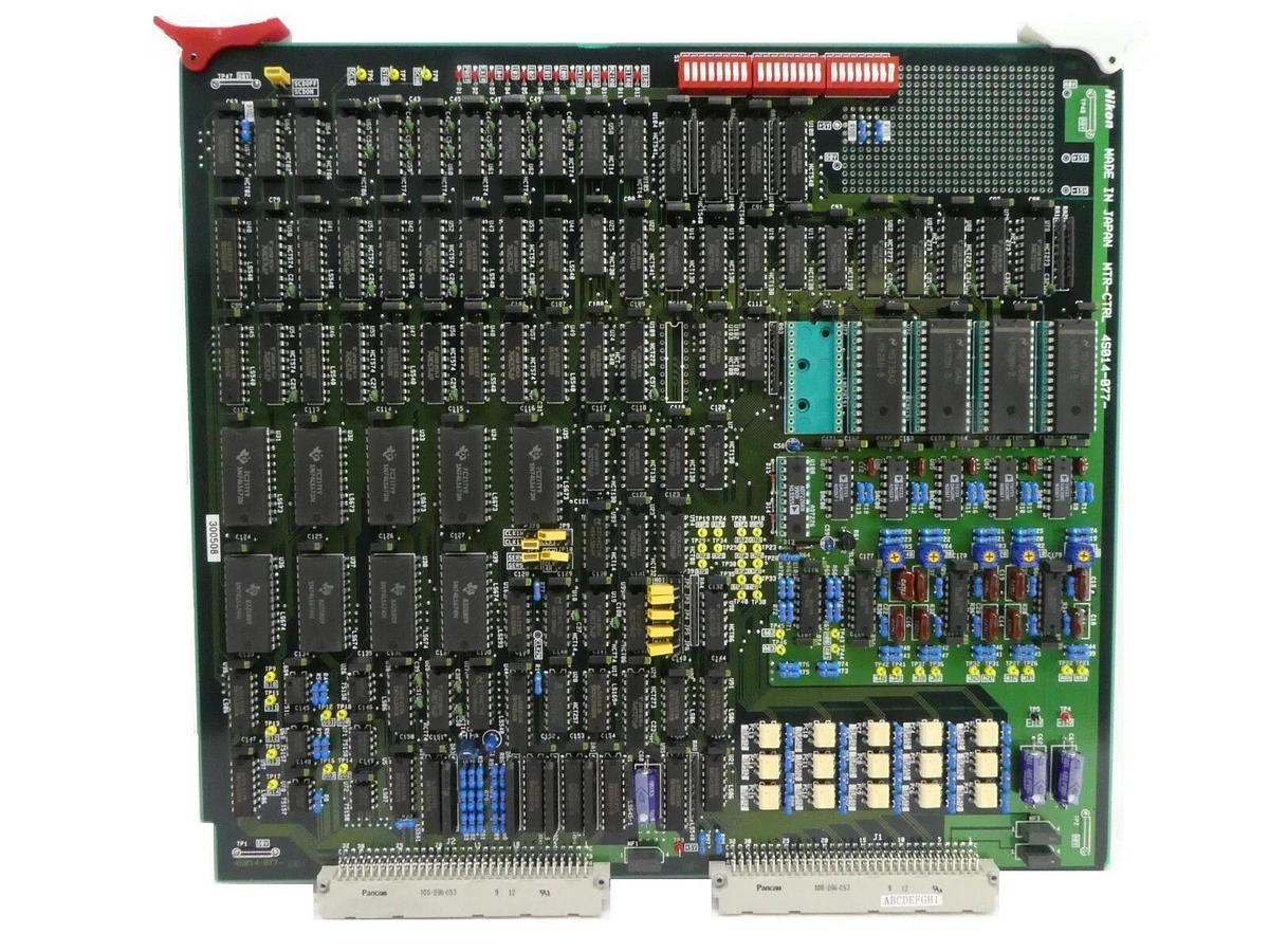 Used Nikon 4S014-077 Motor Control PCB Card MTR-CTRL NSR System Working Surplus