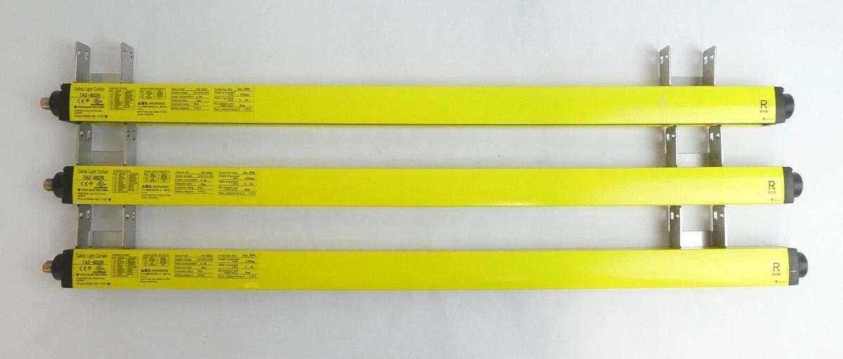Used Toyo Electric TA2-602R TA2-602P Safety Light Curtain Lot of 6 Working Surplus
