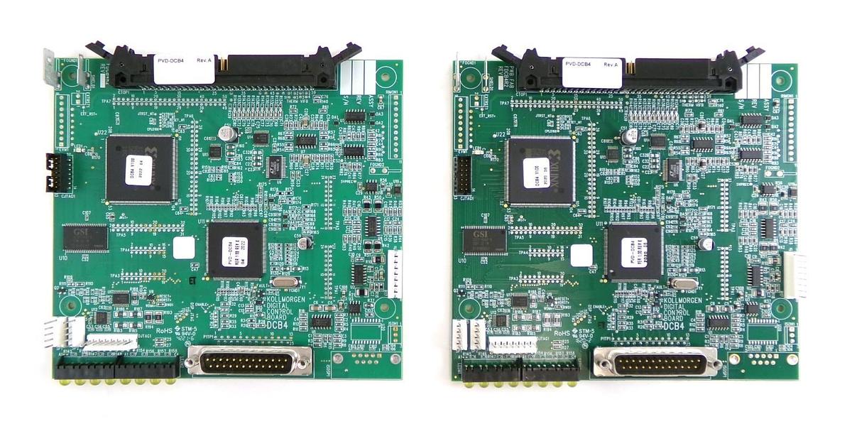 Used Kollmorgen PVD-DCB4 Digital Control Board PCB FDCB4R2 Reseller Lot of 2 Working