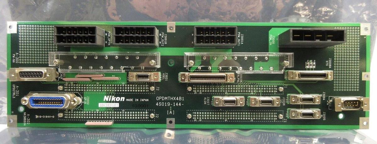 Used Nikon Precision 4S019-144 Backplane Interface PCB OPDMTHX4B1 NSR System Working