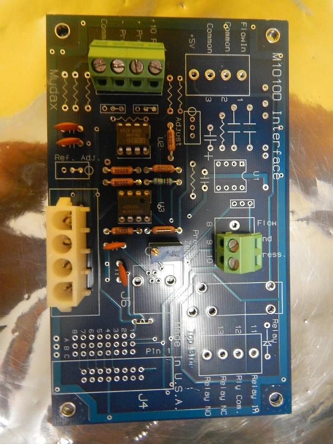 Used Mydax M1010D Flowmeter Interface Board PCB Chiller 1M9W-T Used Working