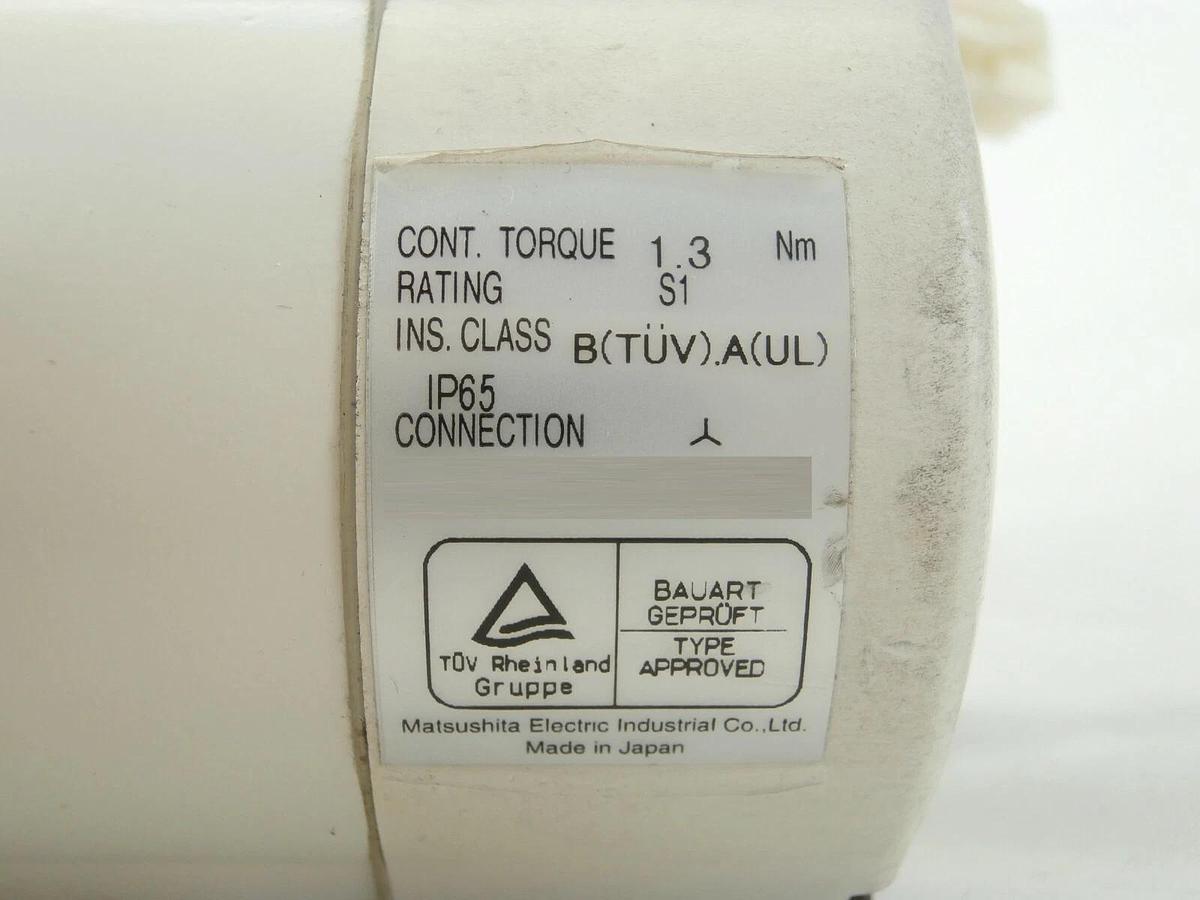 Used Panasonic MSMA041A1F AC Servo Motor MSMA041A43 Working Spare