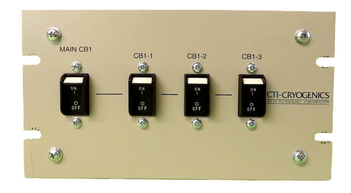 Used CTI-Cryogenics 8186558G002 On-Board IS Power Distribution Module Working Surplus