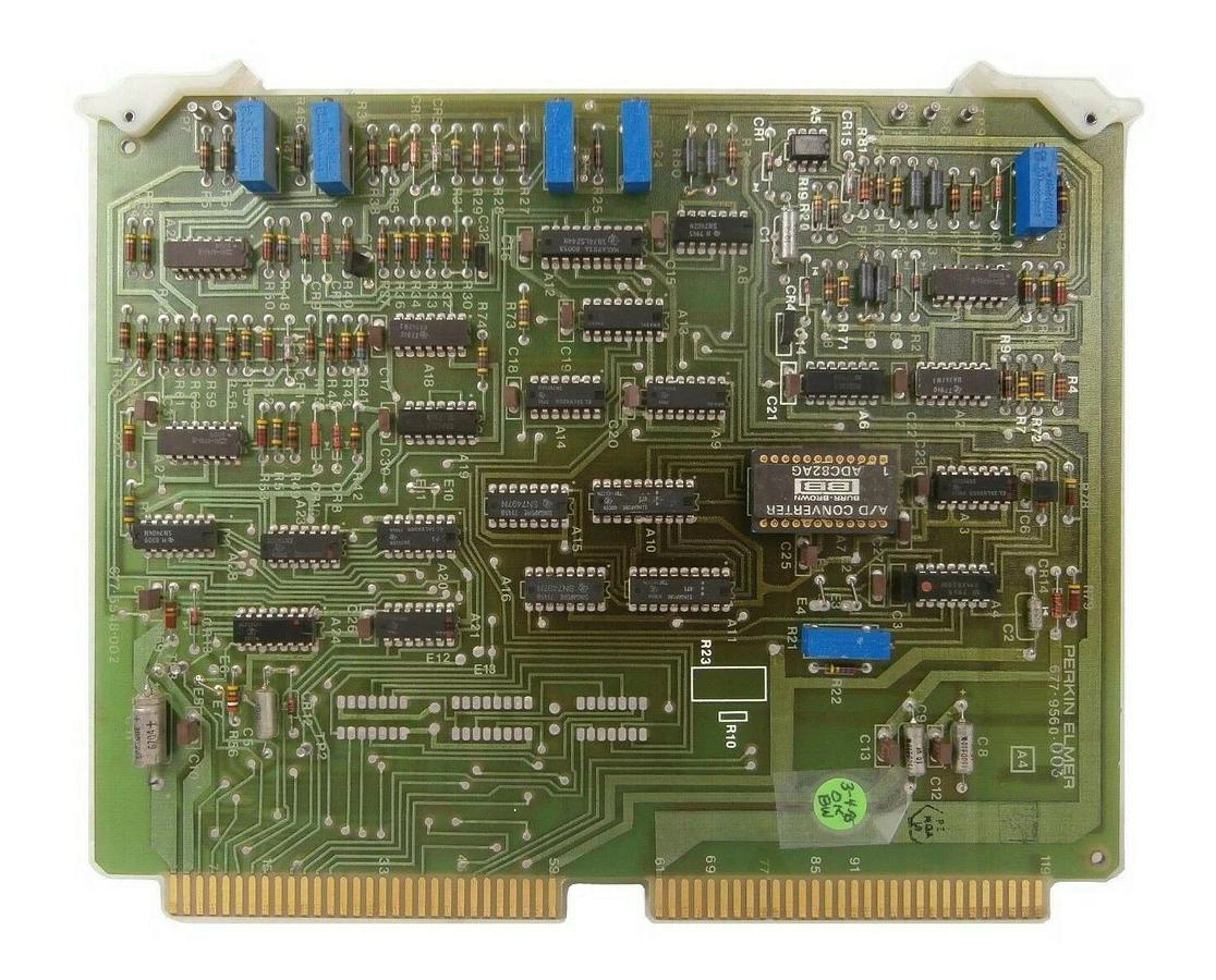 Used Perkin-Elmer 677-9560-003 A/D Converter PCB Card 677-5548-002 Working