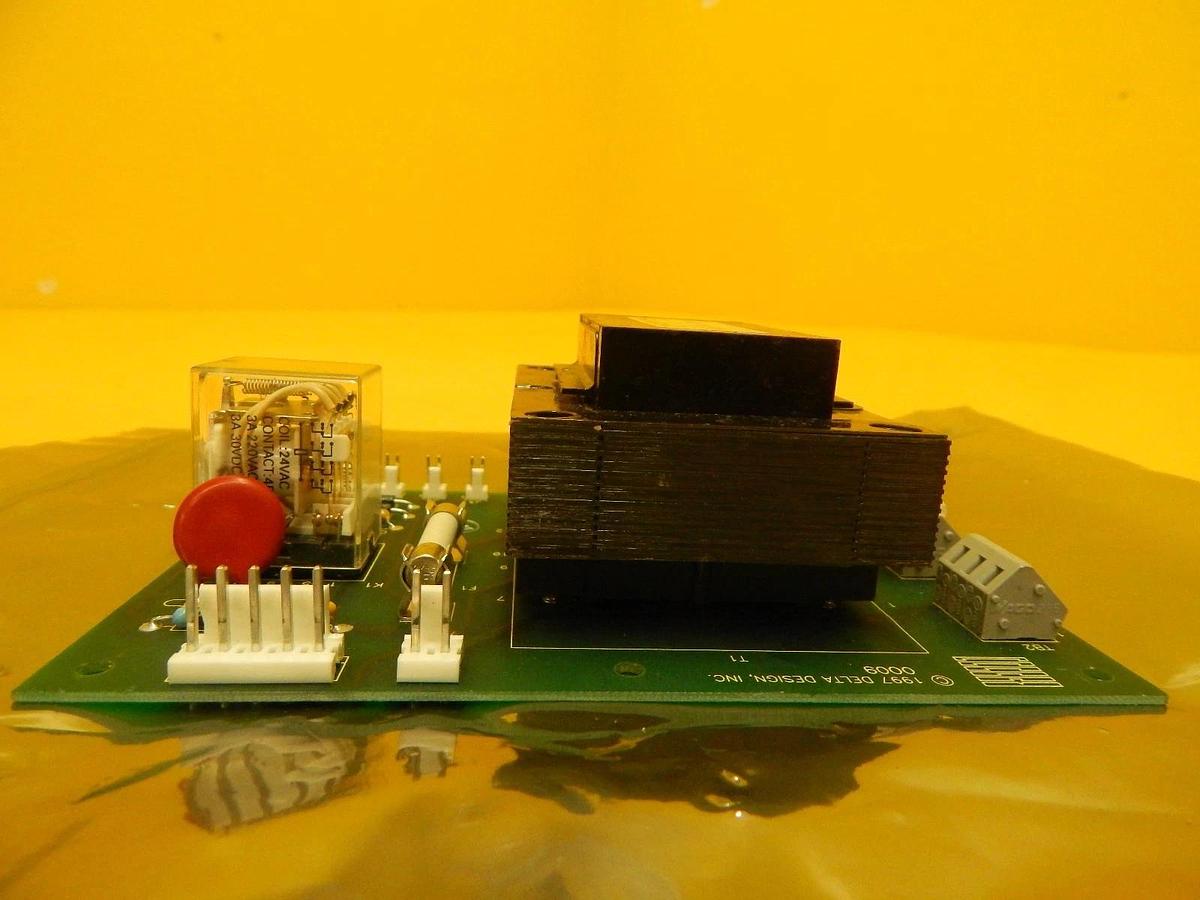 Used Delta Design 1662040-501 AC Power Control 1308 Transformer Board PCB Rev. G Used