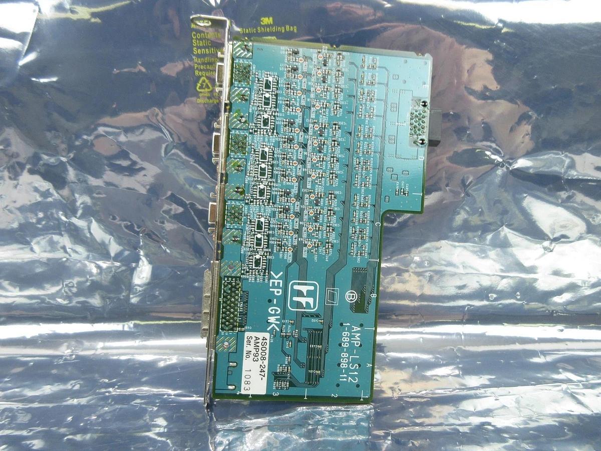 Used Sony 1-689-898-11 Laserscale AMP Detector Card AMP-LS12 Nikon NSR Series Working
