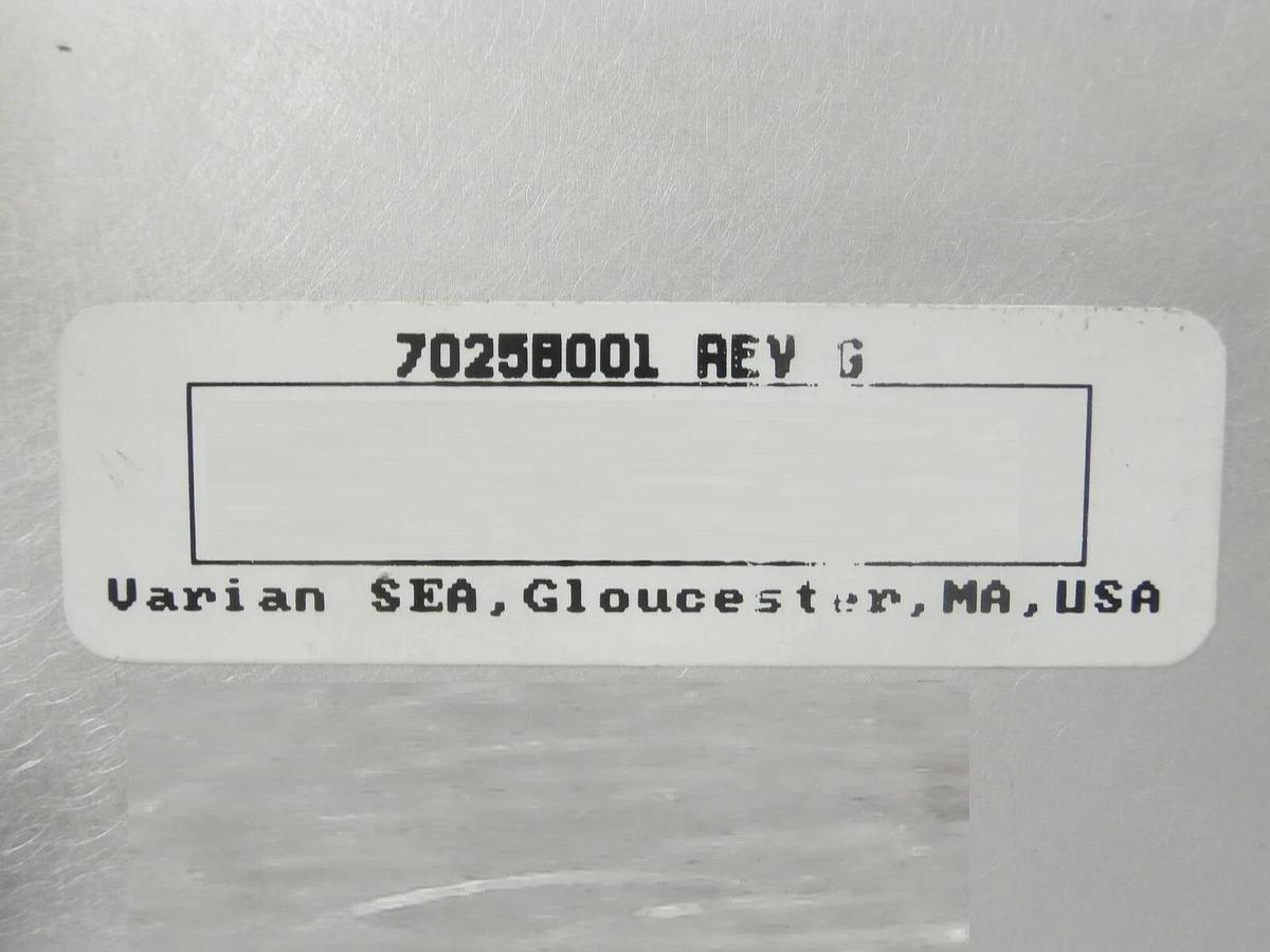 Used Varian Semiconductor Equipment 70258001 Beam Filter Assembly 20kV Working Spare