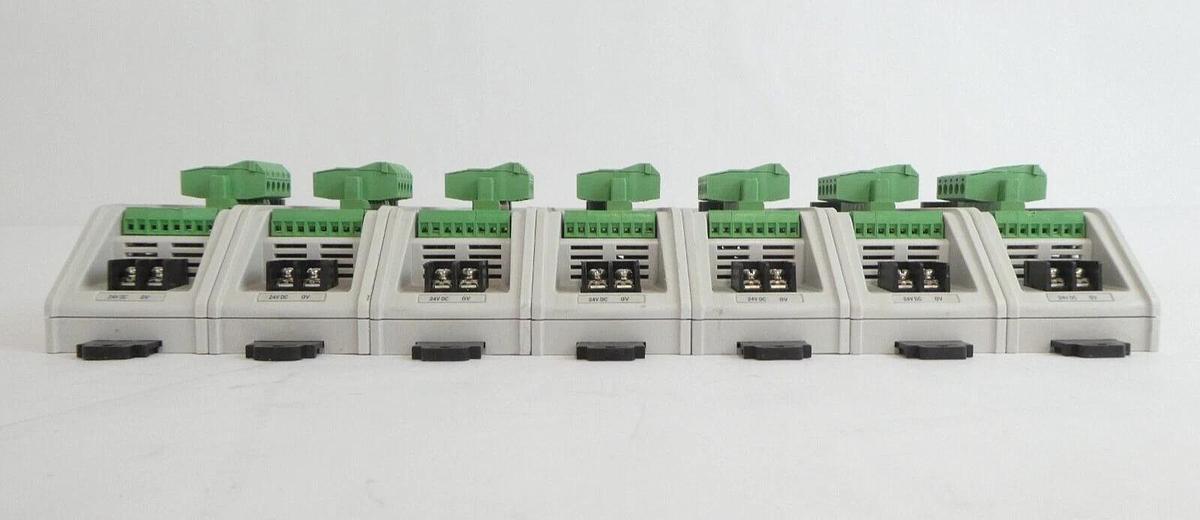 Used Keyence N-R4 Communication Sensor Amplifier Reseller Lot of 20 Working Surplus
