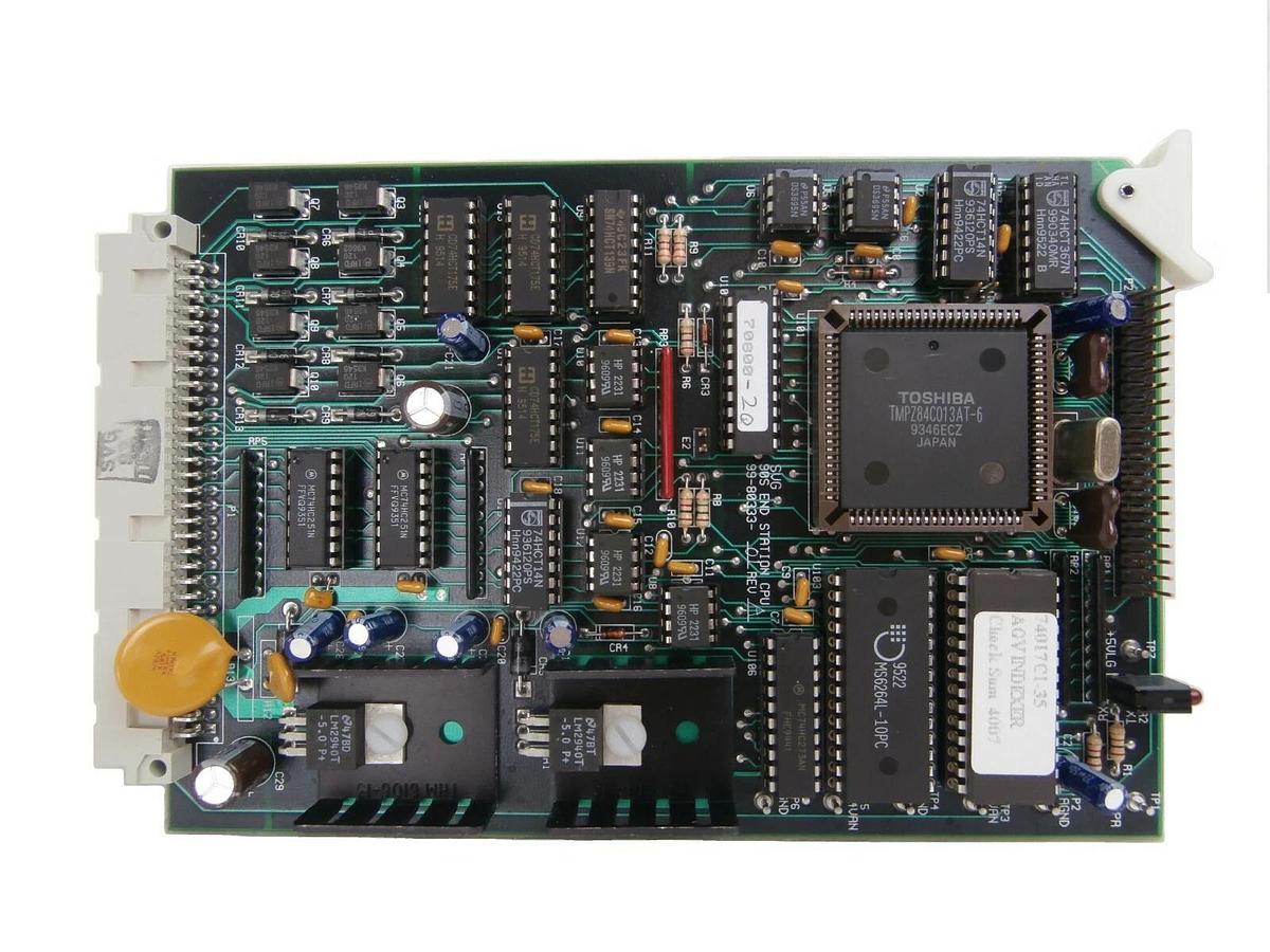 Used SVG Silicon Valley Group 99-80333-01 End Station CPU PCB Rev. A 90S Working
