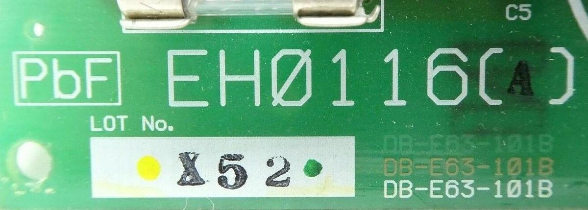 Used DIP EH0116(A) Power Supply PCB EH0116 TEL Tokyo Electron Lithius Working Surplus