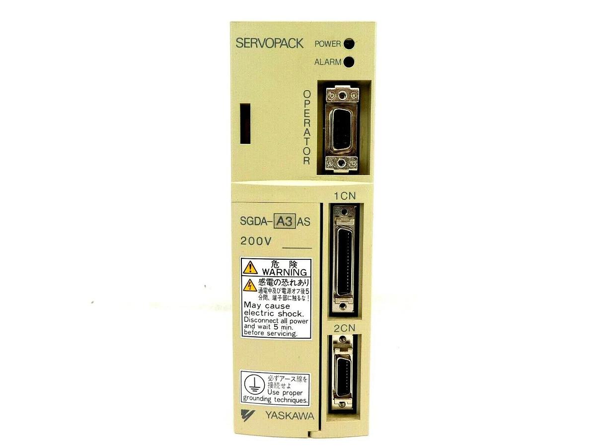 Used Yaskawa Electric SGDA-A3AS Servo Drive SERVOPACK Working Surplus