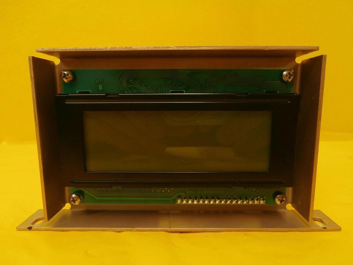 Used Optrex 20481A-CEM LCD Screen PCB Generator Display Panel ETO 2580190-H Used