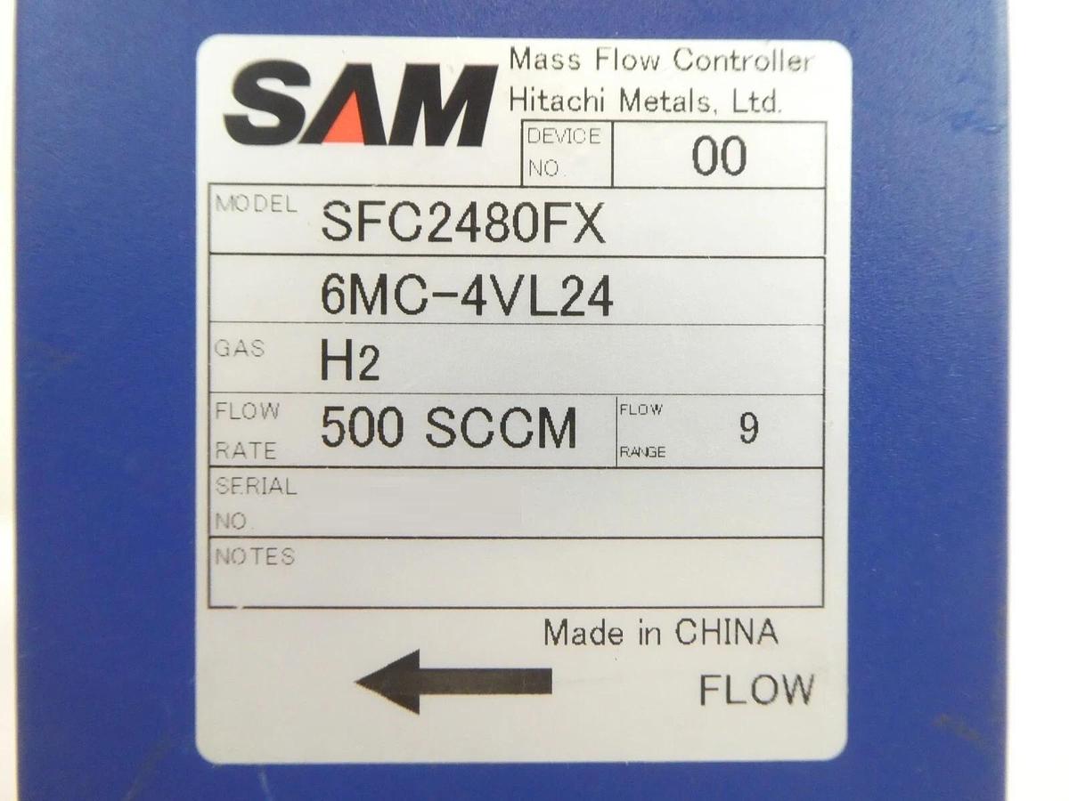 Used Hitachi Metals SAM MFC Mass Flow Controller Reseller Lot of 11 Working Spare